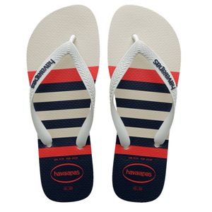 Sandalias Havaianas Top Nautical Hombre Blanco/azul Talla 45/46
