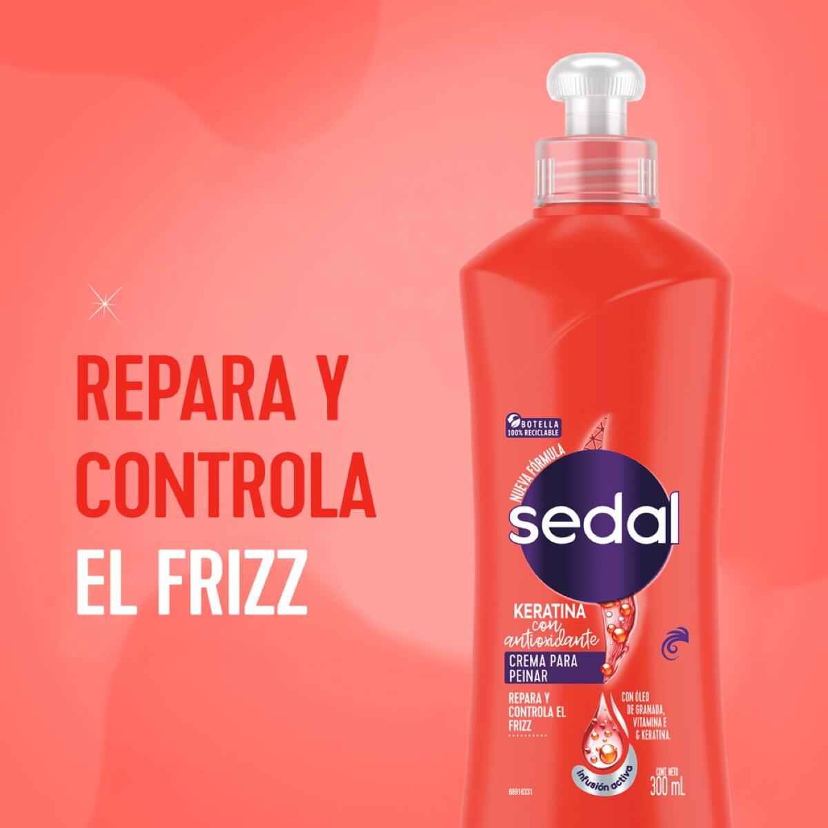 Sedal Keratina Crema Para Cabello Crema Para Peinar Sedal Liso