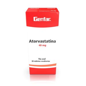 Atorvastatina 40 Mg X 30 Tab