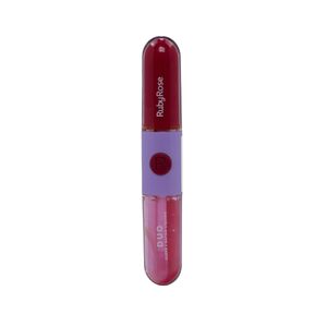 Labial Liquido Ruby Rose Duo Y Gloss No. 03 X 9.6 Ml