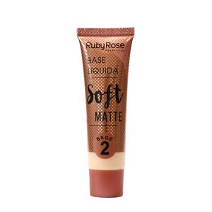 Base Maquillaje Ruby Rose Soft Matte Biege No. 2 X 29 Ml