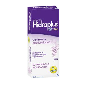 Hidraplus Zinc 75 Uva Bolsa X 4 Sachets X 100 Ml