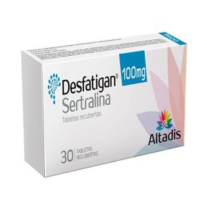 Desfatigan Sertralina 100 Mg X 30 Tabl