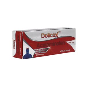 Dolicox Acetaminofen 500 Mg X 20 Tabl