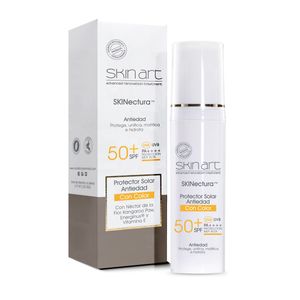 Protector Solar Skin Art Antiedad Spf 50+ Con Color X 50 Gr