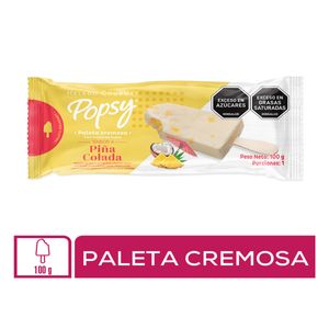 Popsy Paleta Cremosa Pina Colada X 100 Gr