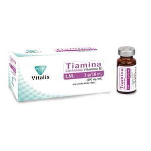 Tiamina 1 Gr Amp X 10 Ml X 10 Und
