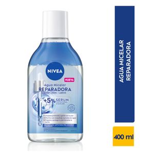 Agua Micelar Nivea Reparadora + 5% Serum X 400 Ml