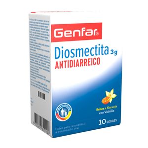 Diosmectita 3 Gr X 10 Sobres