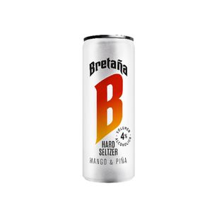Bretana Hard Seltzer Mango Y Pina Lata X 269 Ml