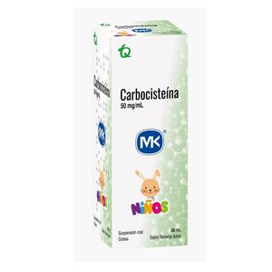 Carbocisteina 50 Mg/ml Ninos Naranja X 30 Ml