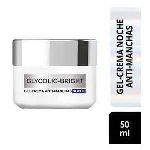 Crema Facial Loreal Paris Glycolic-brigth Noche X 50 Ml