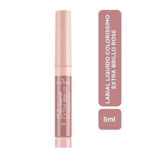 Labial Liquido Vogue Colorissimo Extra Brillo Rose X 5 Ml