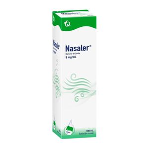 Nasaler Cloruro De Sodio 9 Mg/ml Solucion Nasal X 100 Ml