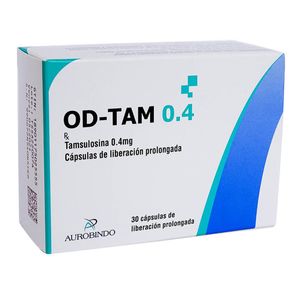 Od-tam Tamsulosina 0.4 Mg X 30 Caps