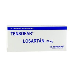 Tensofar Losartan 100 Mg X 30 Tabl