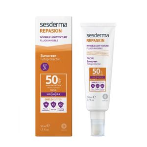 Repaskin Facial Fluido Invisible Spf 50 X 50 Ml