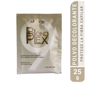 Polvo Decolorante Julienne Blond Plex 9 Tonos Caja X 12 Sobres X 25 Gr C/u