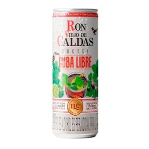 Ron Viejo De Caldas Coctel Cuba Libre Lata X 295 Ml