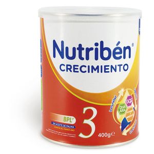 Alimento Lacteo Nutriben Crecimiento 3 X 400 Gr