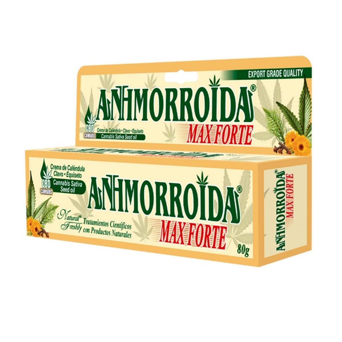 Anhmorroida Max Forte Crema X 80 Gr