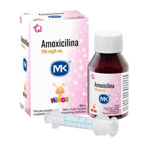 Amoxicilina 750 Mg/5 Ml Polvo Para Preparar X 120 Ml