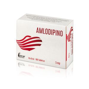 Amlodipino 5 Mg X 100 Tabl
