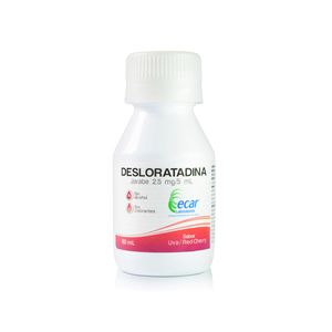 Desloratadina 2.5 Mg/5 Ml Jarabe X 60 Ml