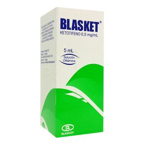Blasket Ketotifeno 0.5 Mg/ml Oftalmico X 5 Ml