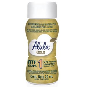 Formula Infantil Alula Gold Rtf 1 Liquido X 70 Ml
