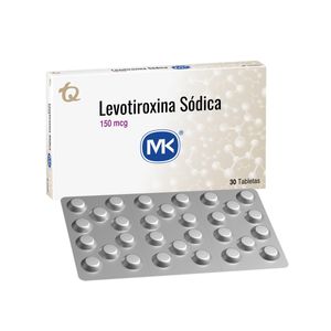 Levotiroxina 150 Mcg X 30 Tabl