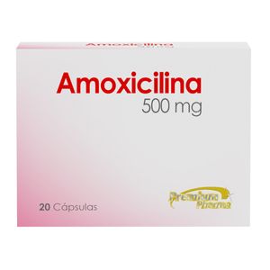 Amoxicilina 500 Mg X 20 Caps Premium Pharma
