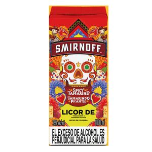 Vodka Smirnoff Tamarindo Picante Tetrapack X 1000 Ml