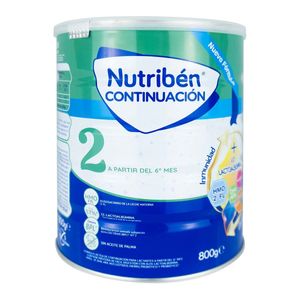 Formula Infantil Nutriben Continuacion 2 X 800 Gr