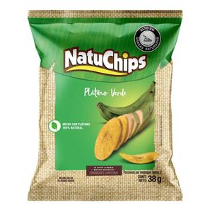 Natuchips Platano Verde X 38 Gr