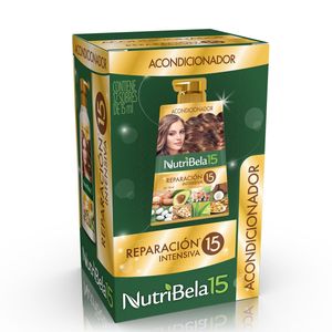 Acondicionador Nutribela Reparacion Intensiva X 12 Sobres X 15 Ml C/u