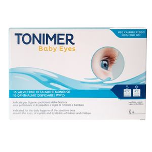 Tonimer Baby Eyes Toallitas Oftalmicas X 16 Und