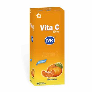 Vita C Mandarina X 100 Tabletas Masticable