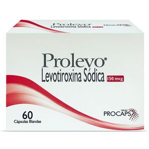 Prolevo Levotiroxina 150 Mcg X 60 Caps