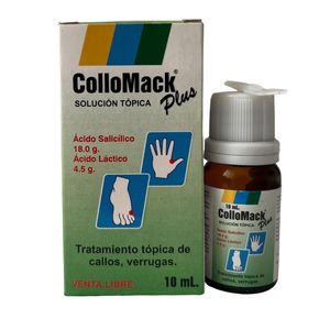 Collomack Plus Tratamiento De Callos Y Verrugas X 10 Ml