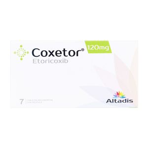 Coxetor Etoricoxib 120 Mg X 7 Tabl