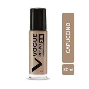 Base Maquillaje Vogue Resist Capuccino 30h Liquido X 30 Ml