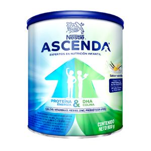 Ascenda Proteina Y Dha Vainilla X 900 Gr