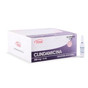 Clindamicina 600 Mg4 Ml X 100 Amp