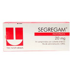 Segregam Pantoprazol 20 Mg X 14 Tabl