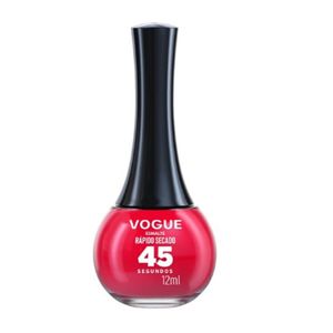 Esmalte Vogue Rapido Secado 45 Segundos Corazon Fuerte X 12 Ml
