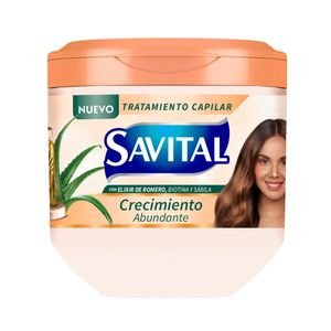 Tratamiento Capilar Savital Elixir De Romero Biotina Y Sabila X 425 Gr