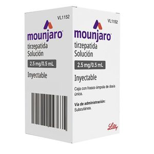 Mounjaro Tirzepatida 2.5 Mg/0.5 Ml X 1 Vial