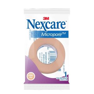 Esparadrapo Nexcare Micropore Piel 12 Mm X 3 Metros