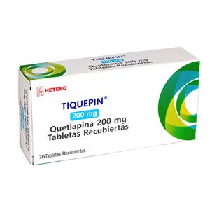 Tiquepin Quetiapina 200 Mg X 30 Tabl